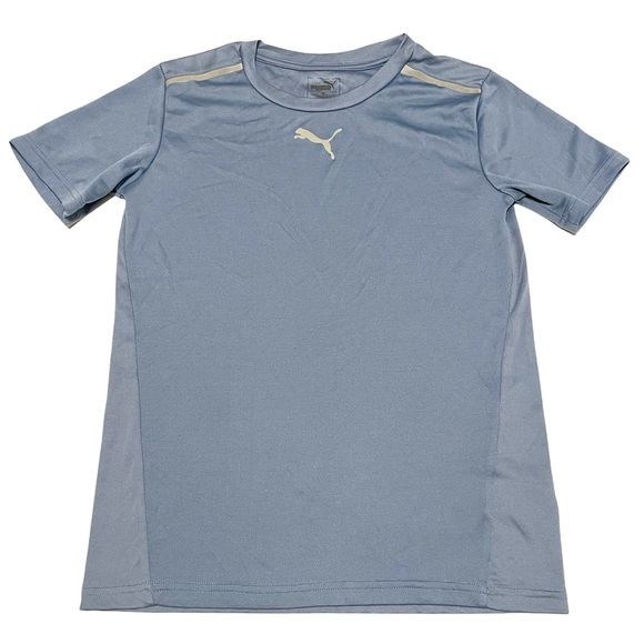 Puma Short Sleeve Sport Logo Tee - Picture 1 of 4